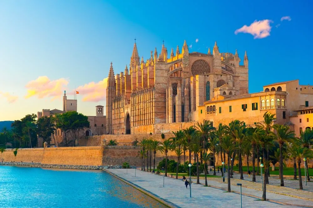 Palma Convention Centre exterior at the waterfront
